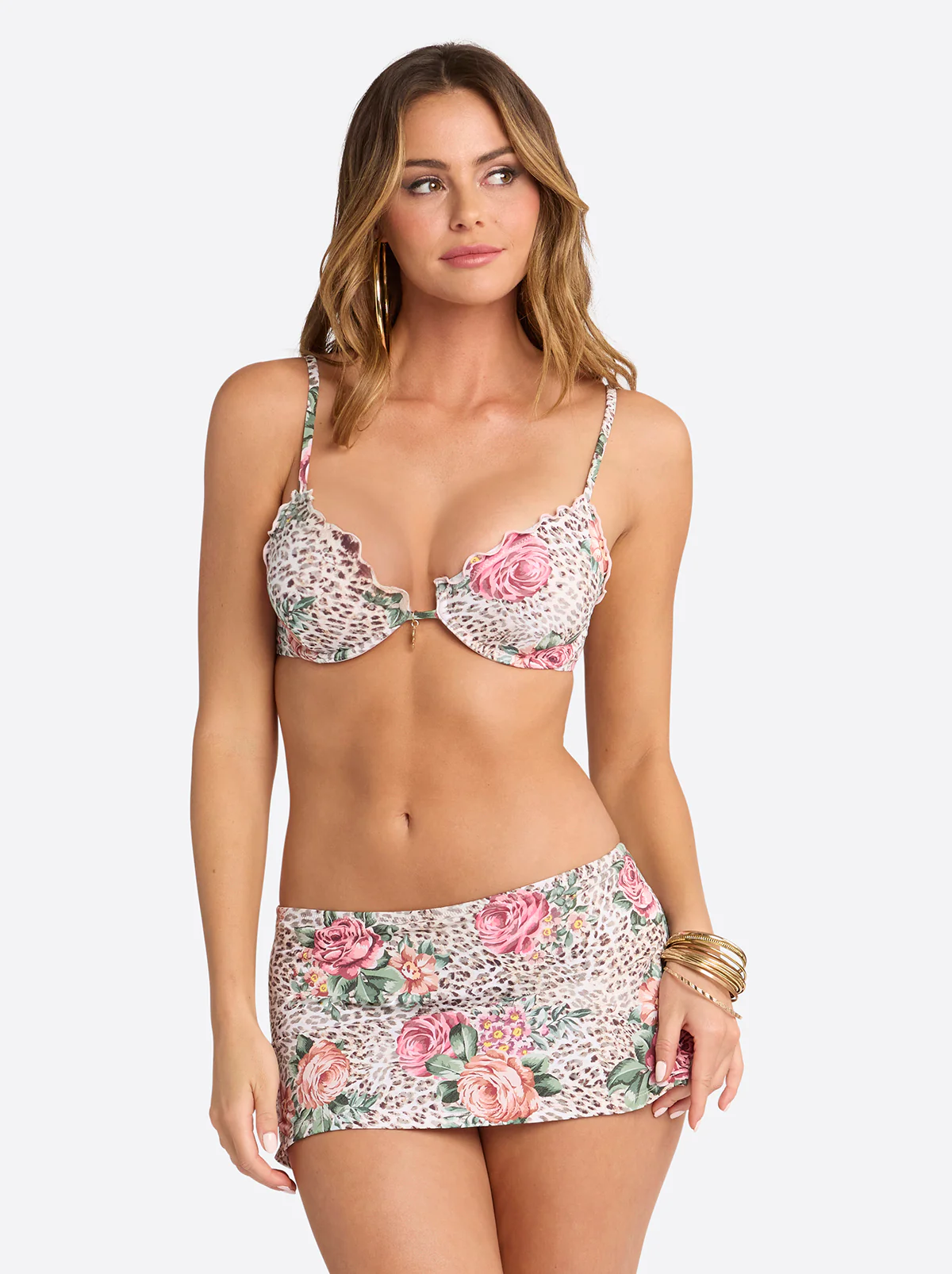 Lettuce Edge String Triangle Top in Animal Control - Image 3