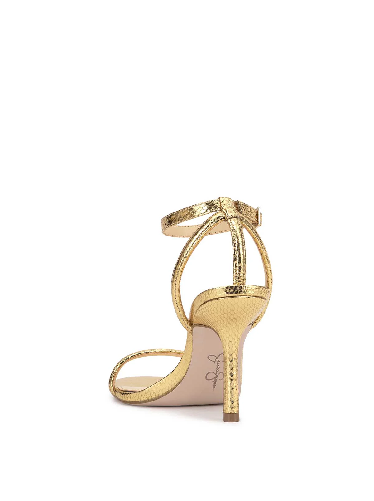Baharia High Heel in Gold - Image 3