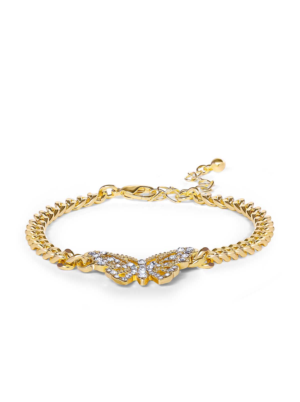 Butterfly Charm Bracelet - Image 2