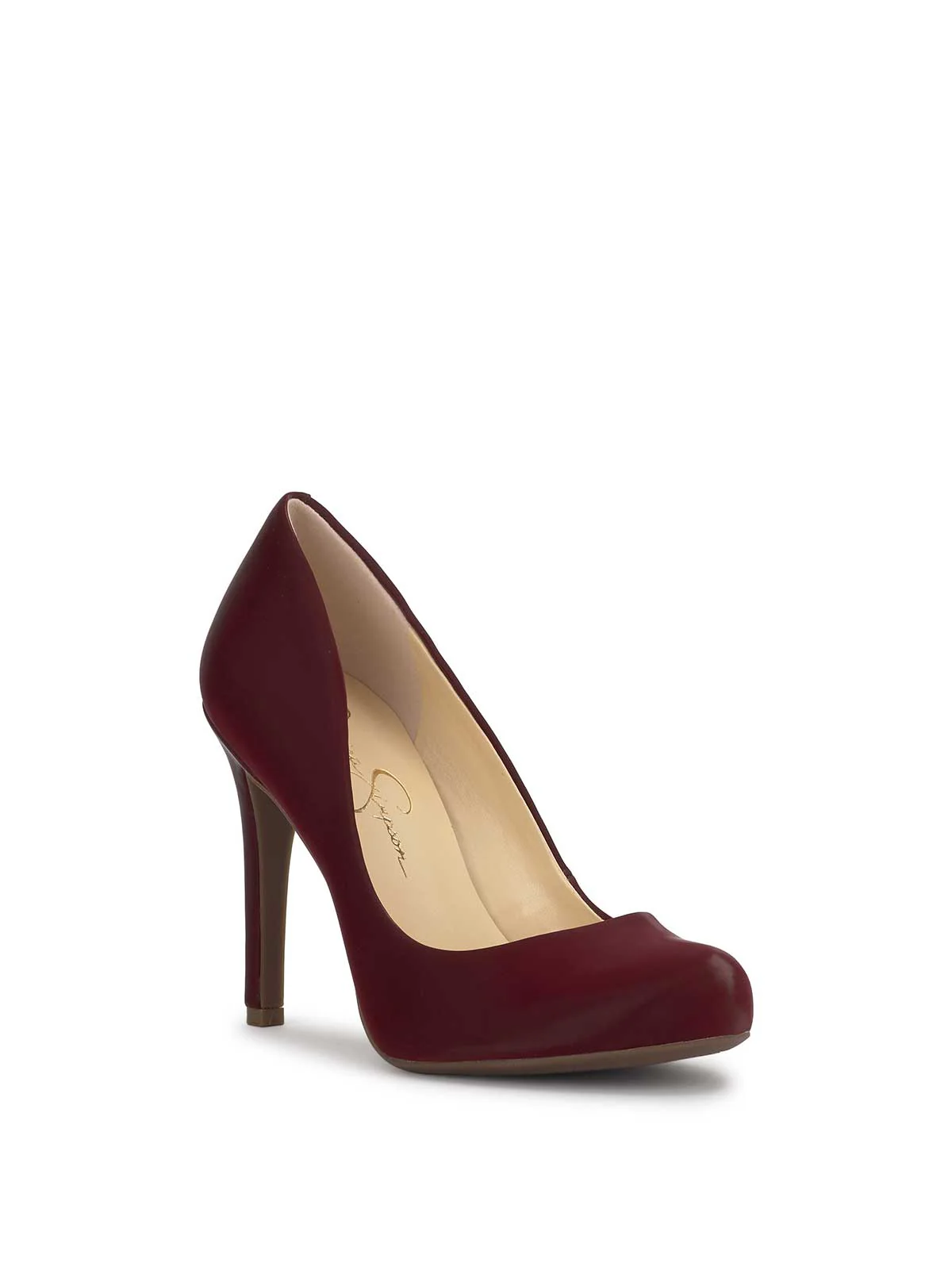 Calie Pump in Dark Cherry - Image 4