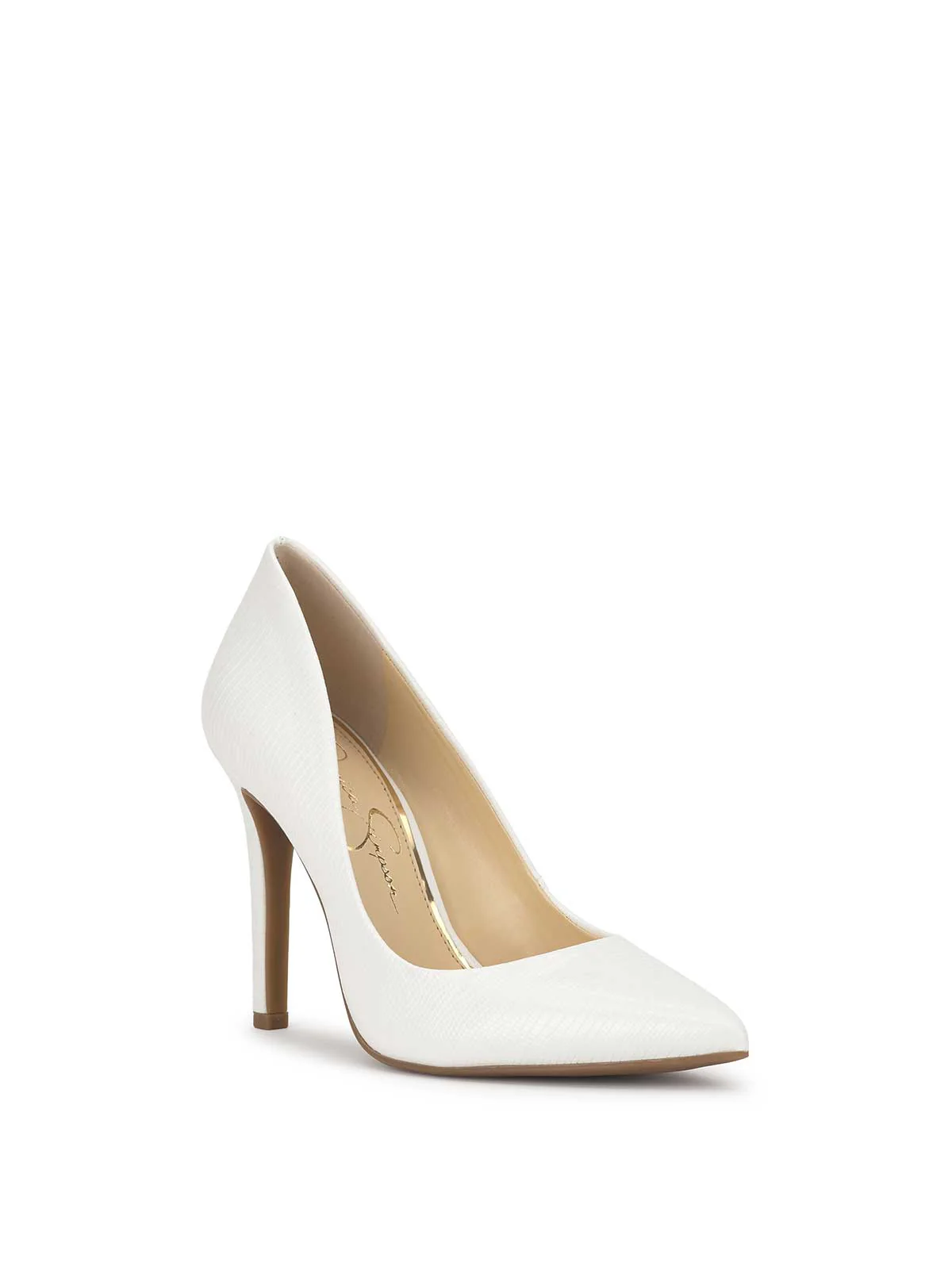 Cassani Pump in White - Image 4