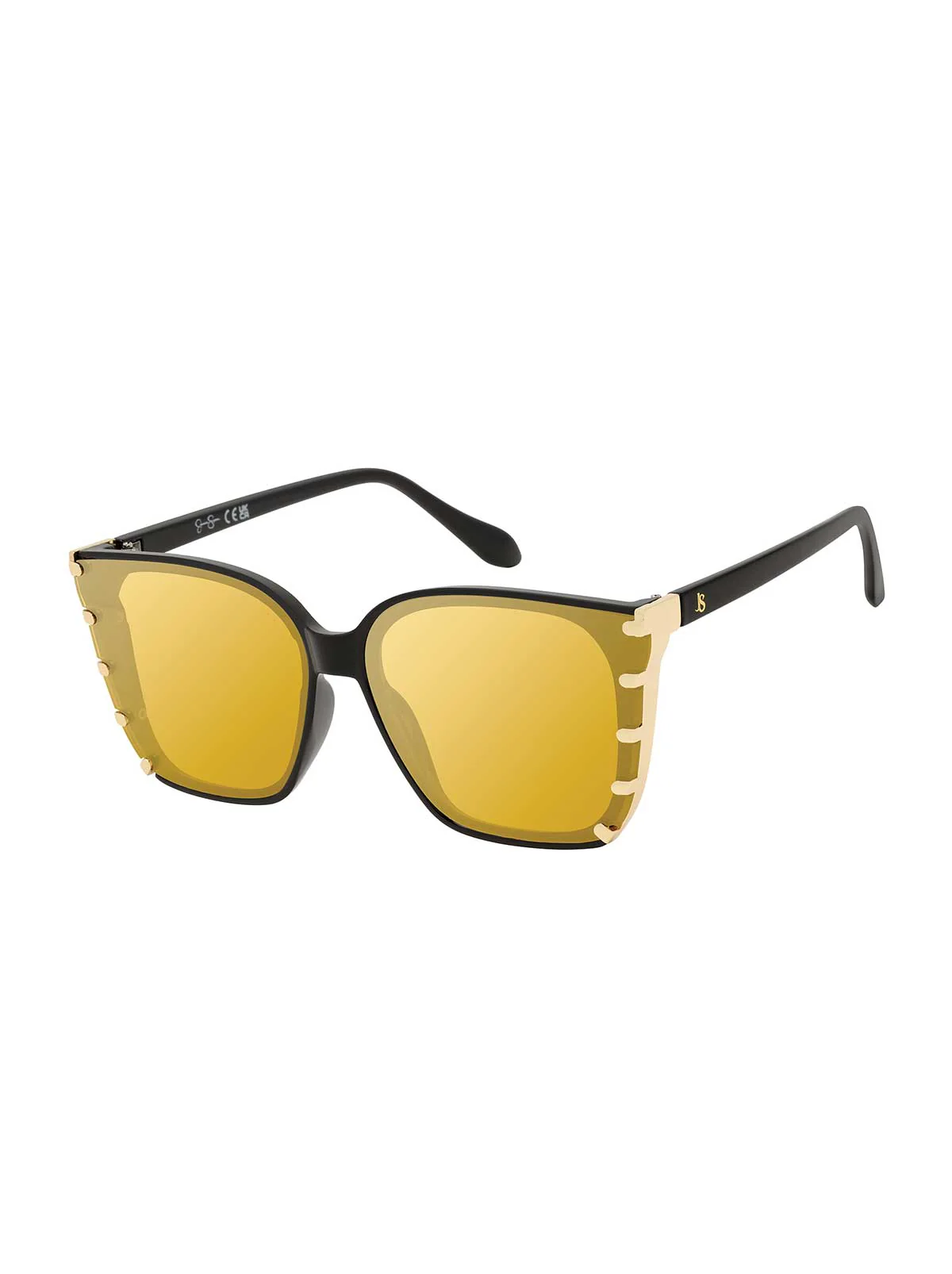 Chic Square Sunglasses in Black