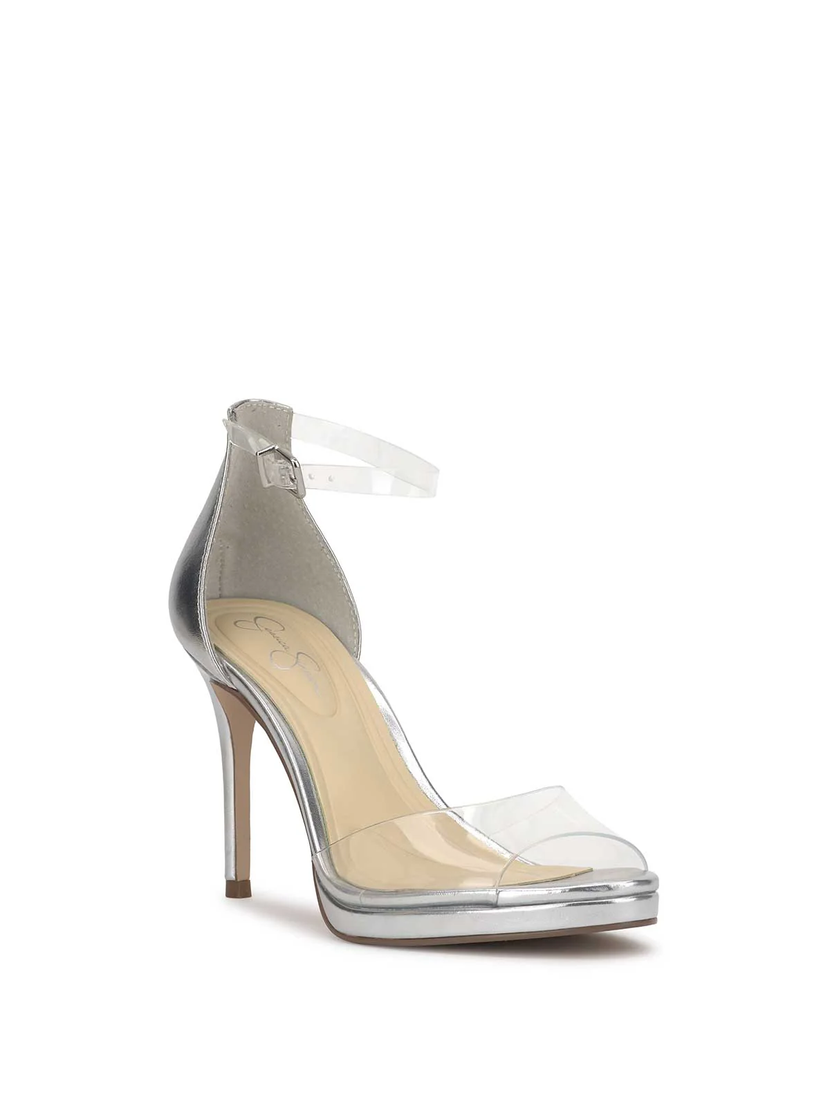 Daisile High Heel in Silver - Image 4