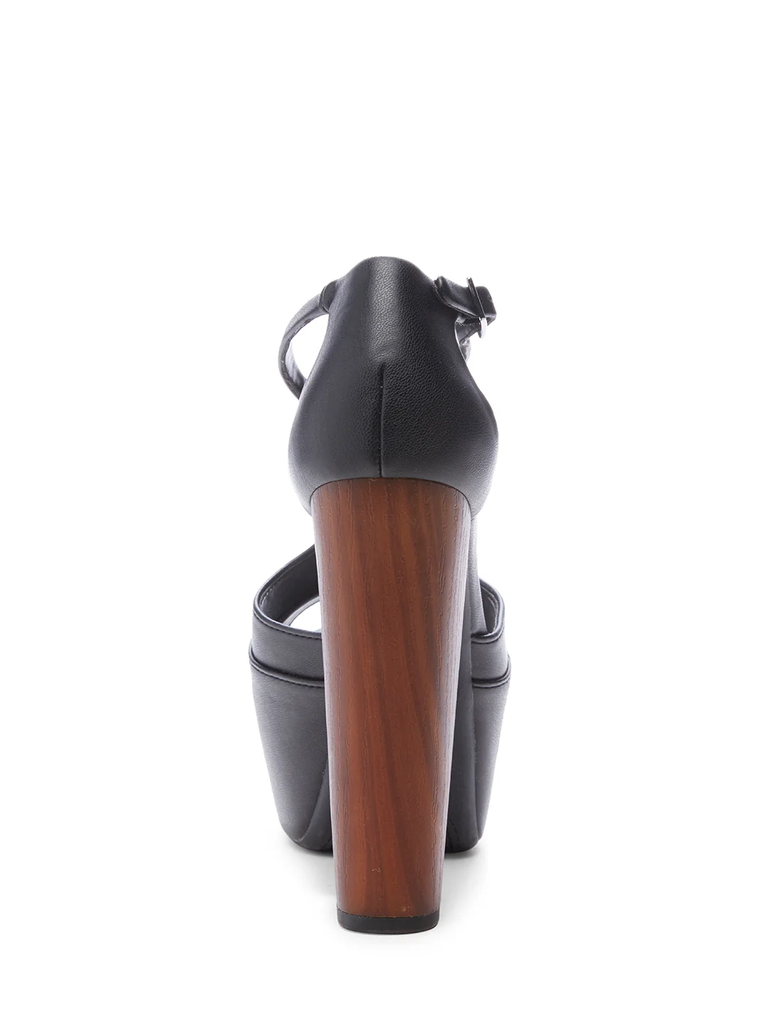 Dany T-Strap Platform Sandal in Black - Image 3