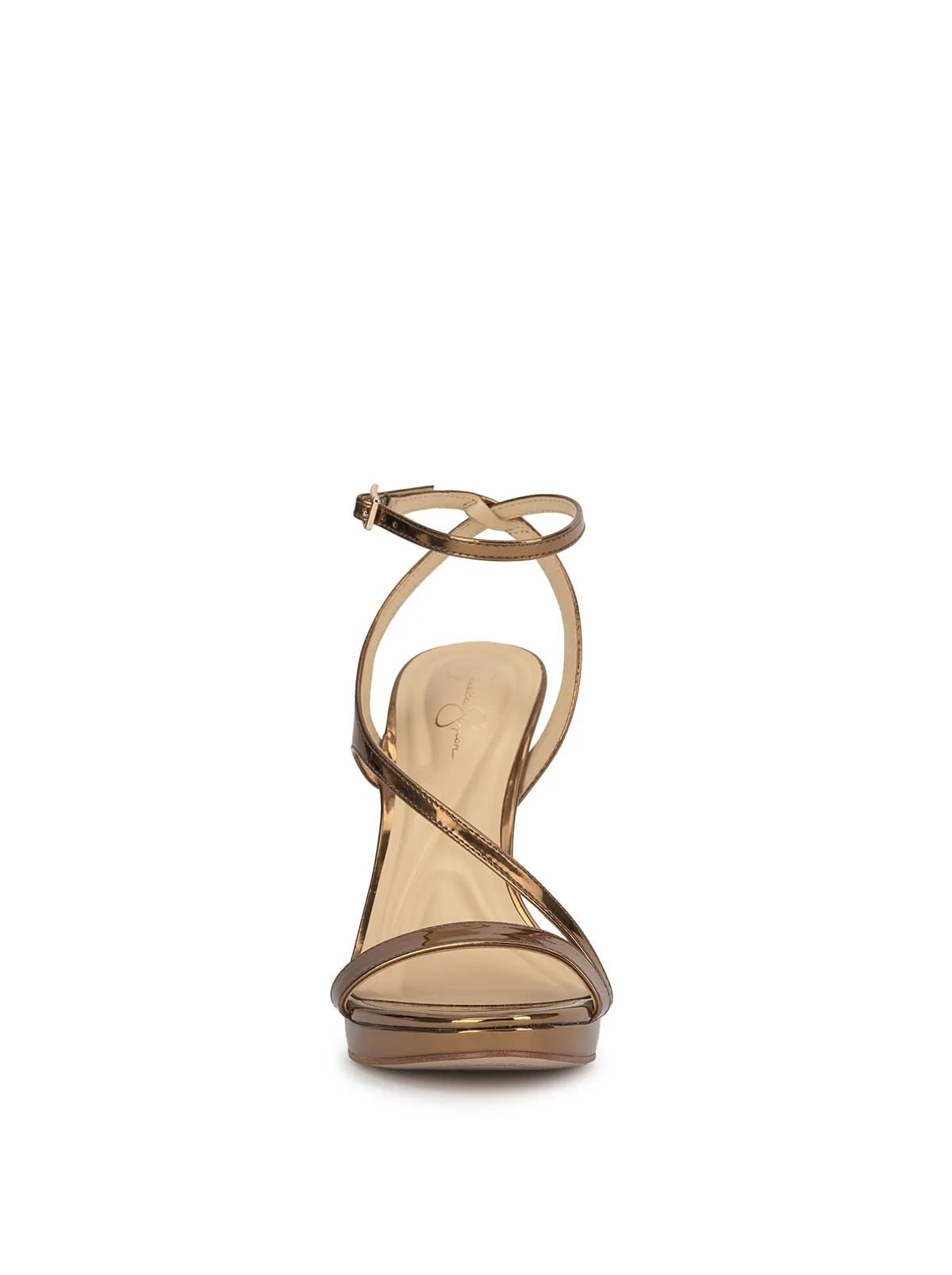 Dixia High Heel in Bronze - Image 2