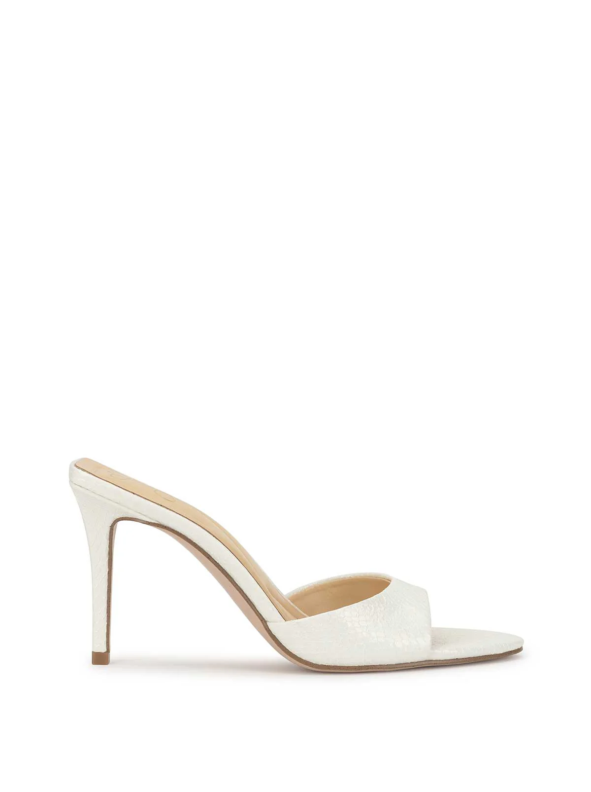 Dravie High Heel in Bright White