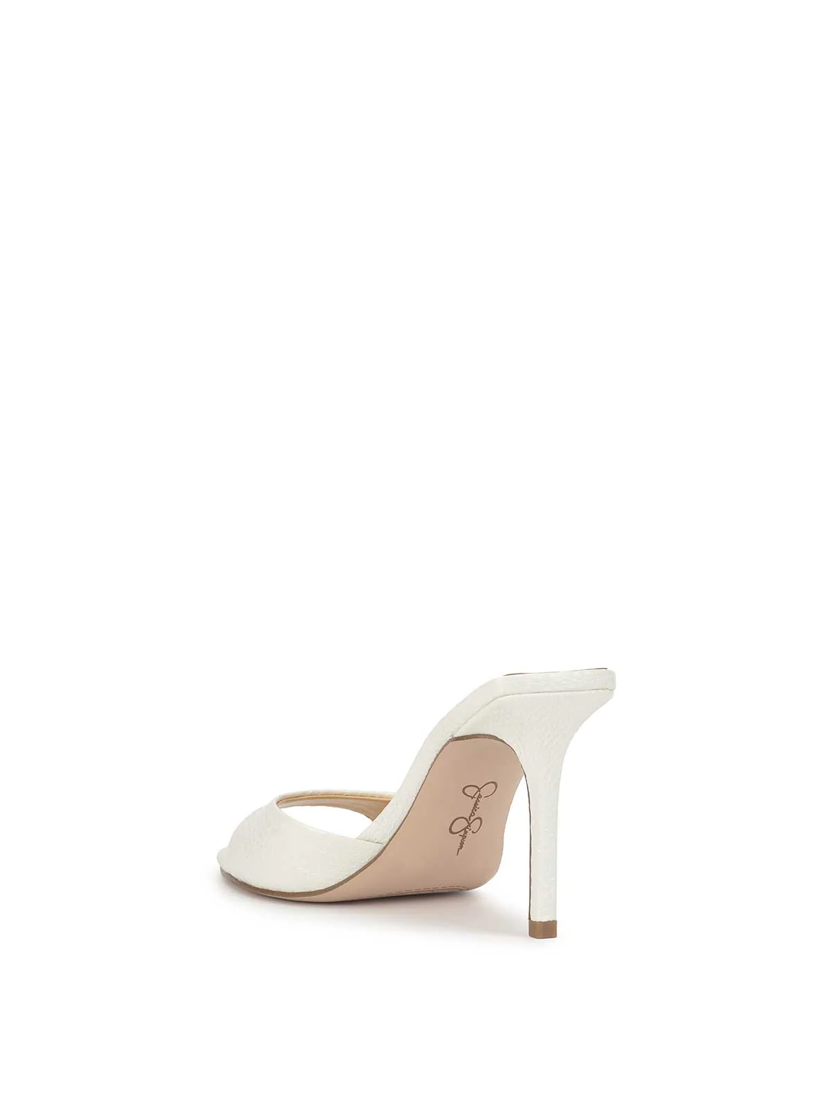 Dravie High Heel in Bright White - Image 3