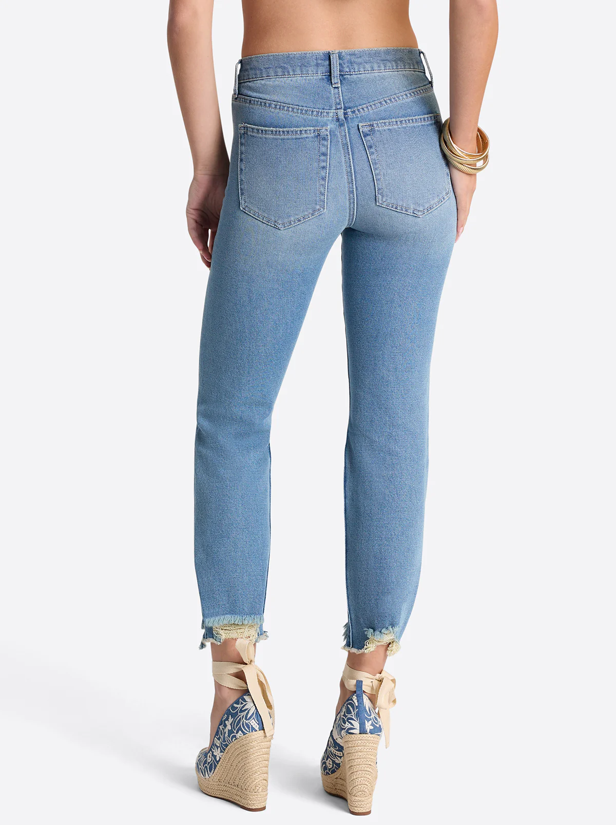 Harmony Straight High Rise Jeans in Incline - Image 3