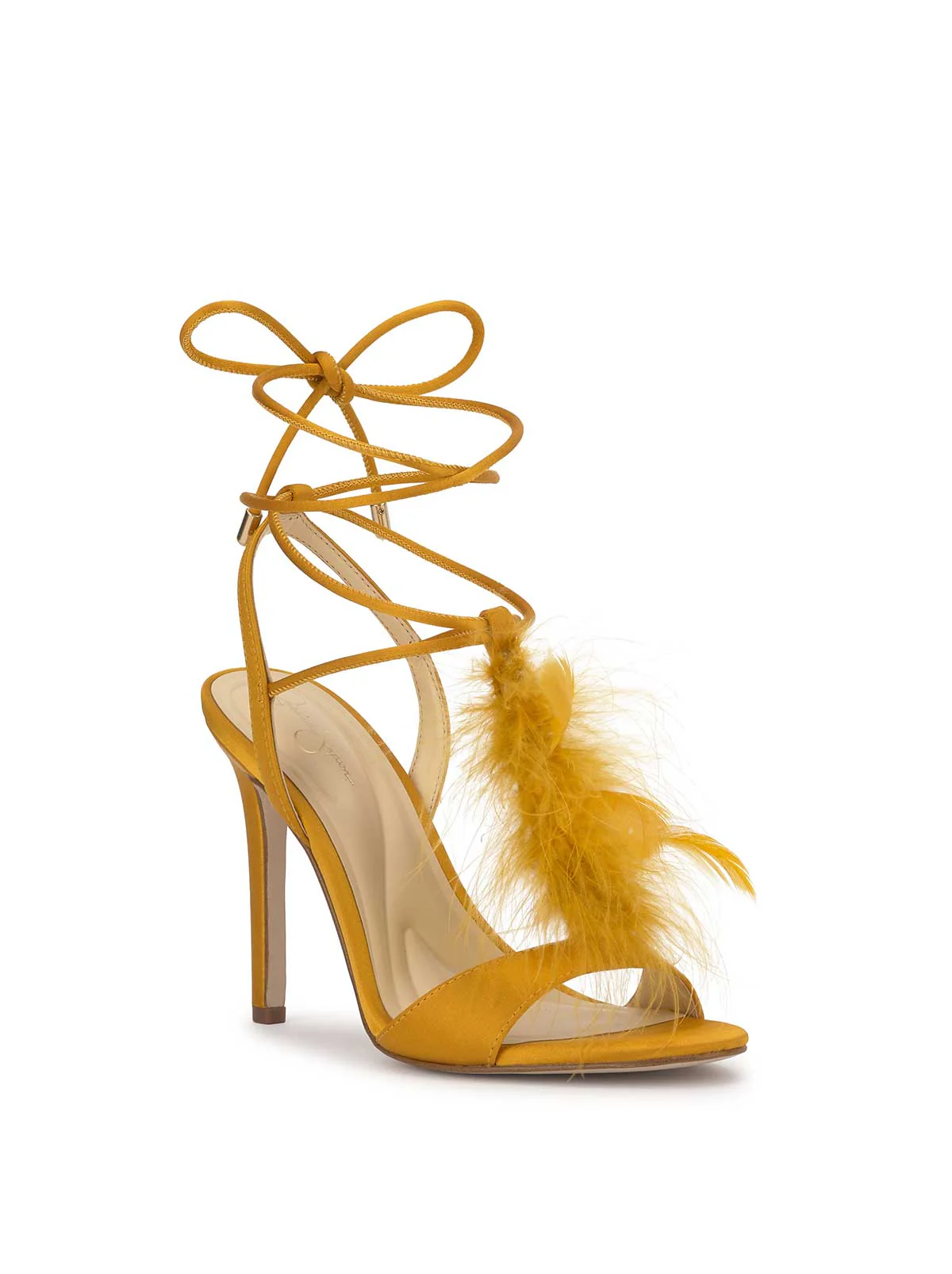 Jenzin High Heel in Amber Gold - Image 4