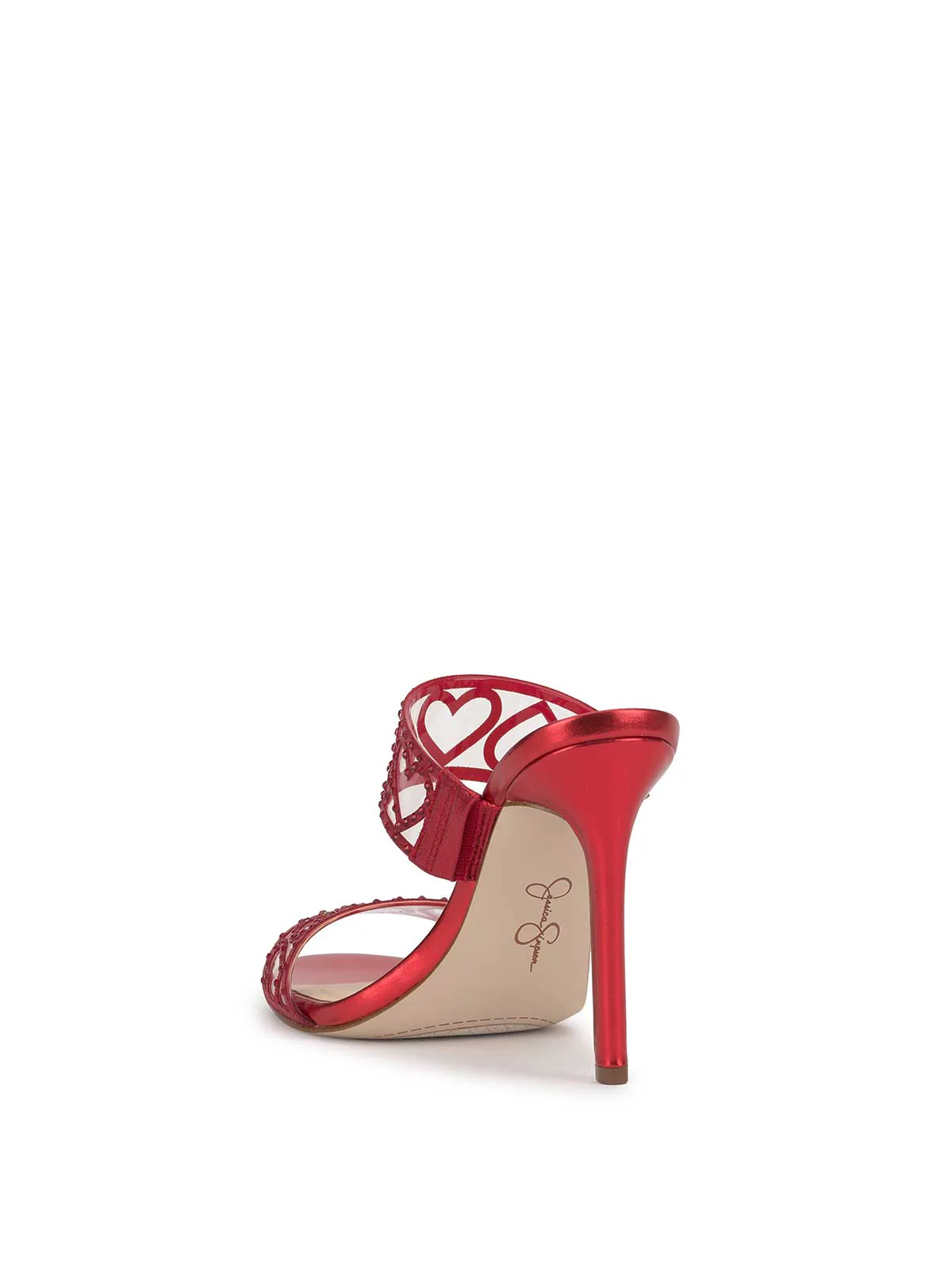 Jovara High Heel in Red Muse - Image 3