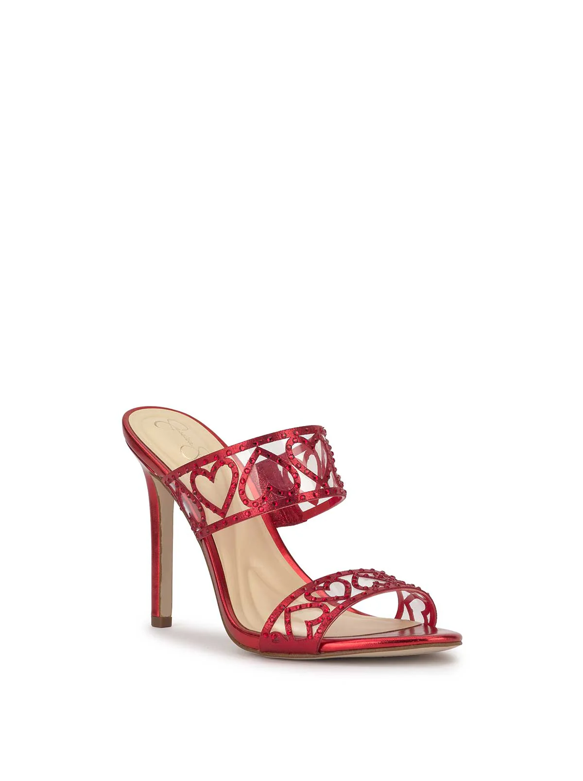 Jovara High Heel in Red Muse - Image 4