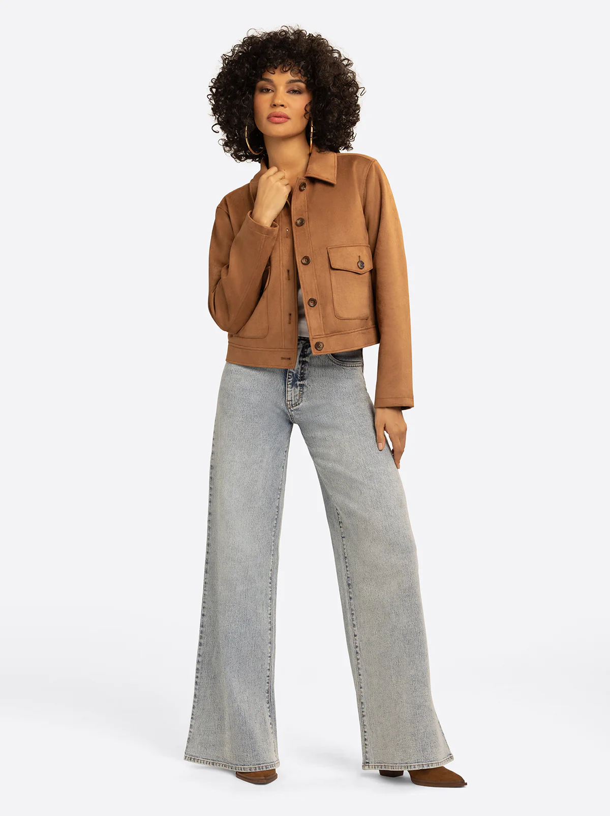 JS Jessica Simpson Martina Jacket in Apple Cinnamon - Image 4