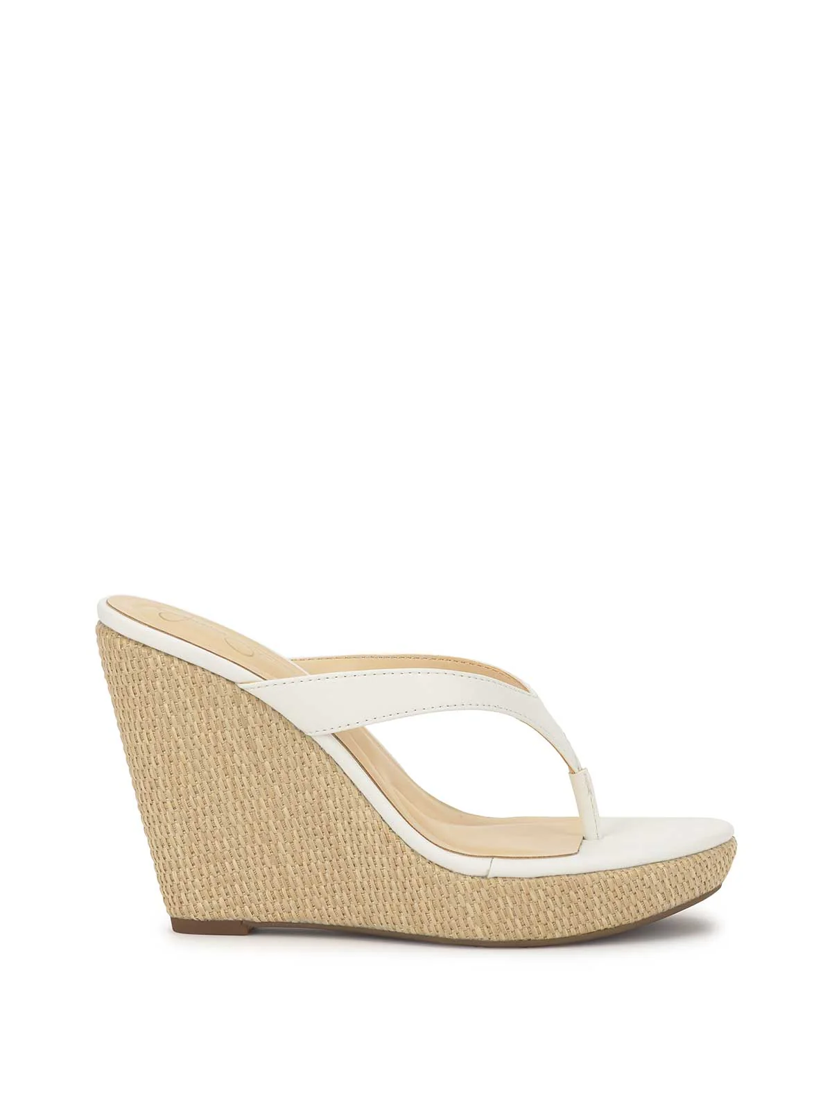 Jyseta Wedge in Bright White