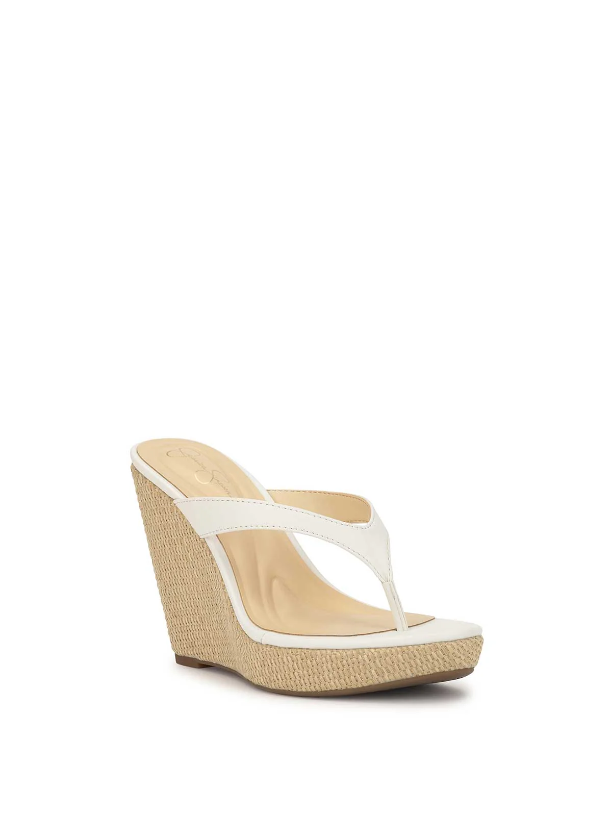 Jyseta Wedge in Bright White - Image 4