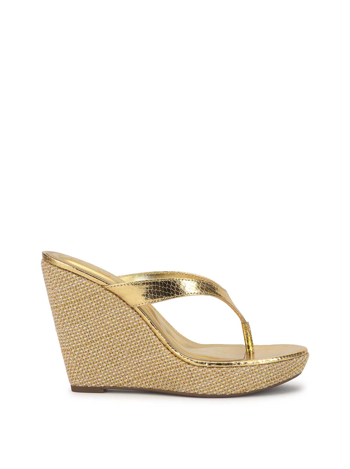 Jyseta Wedge in Gold