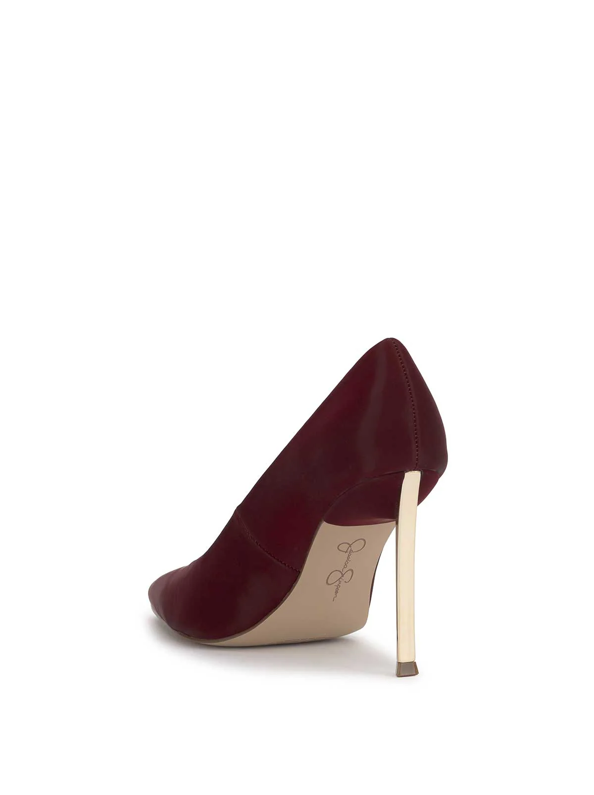 Kheloe Pump in Dark Cherry - Image 3