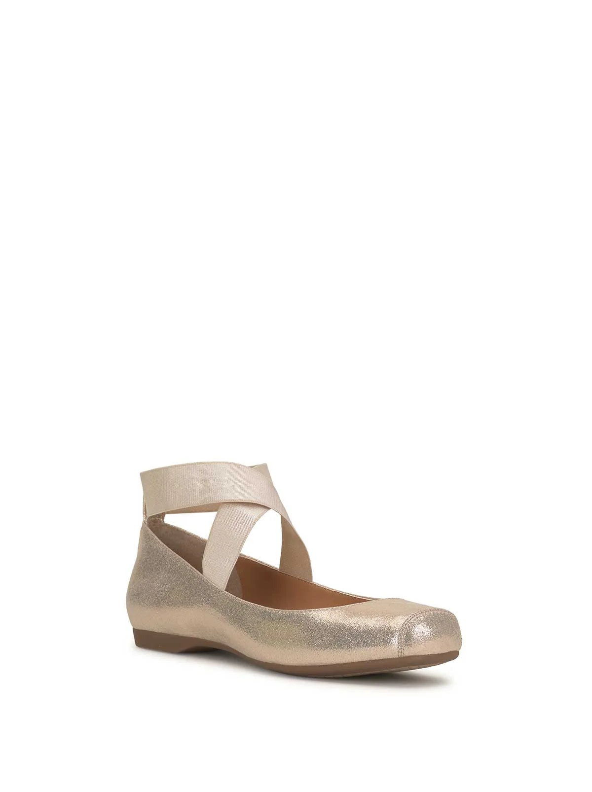Mandalaye Ballet Flat in Champagne - Image 3