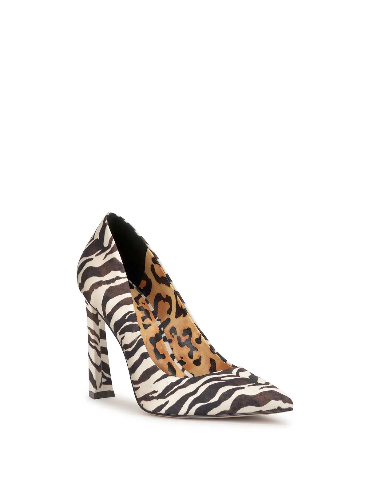 Omissia High Heel in Brown Zebra - Image 4