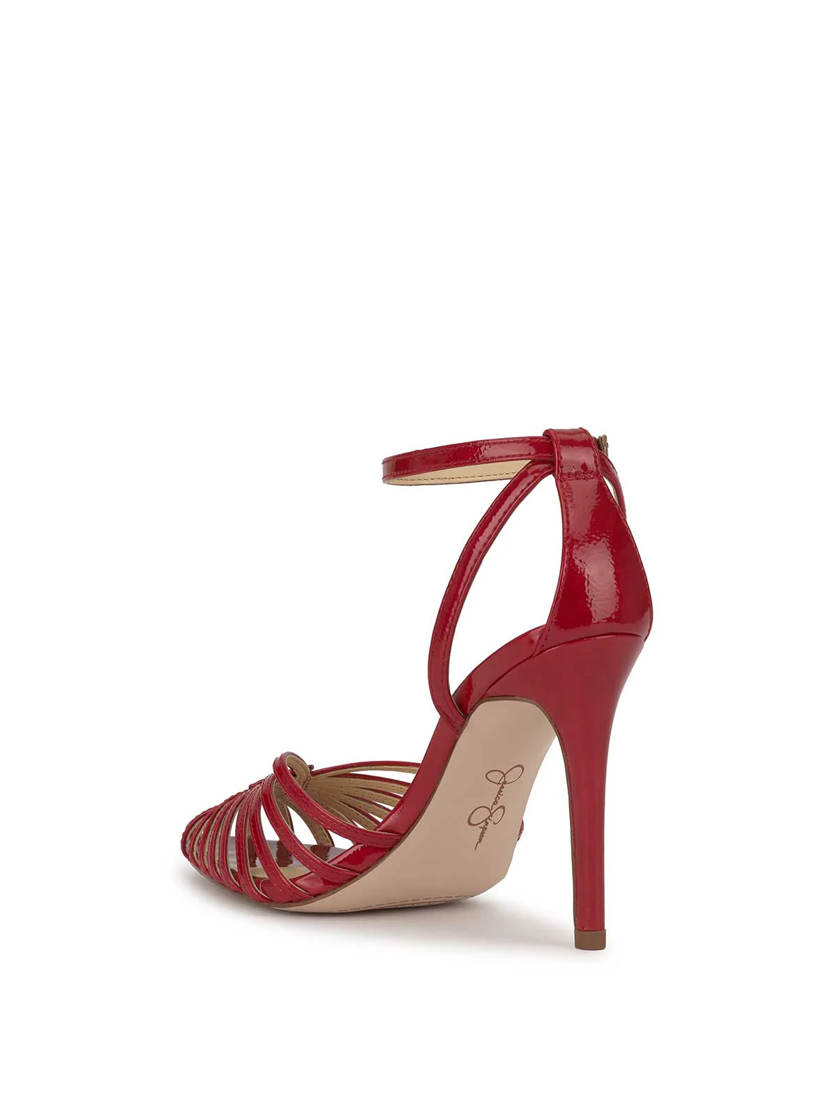 Paveri Pump in Red Muse - Image 3