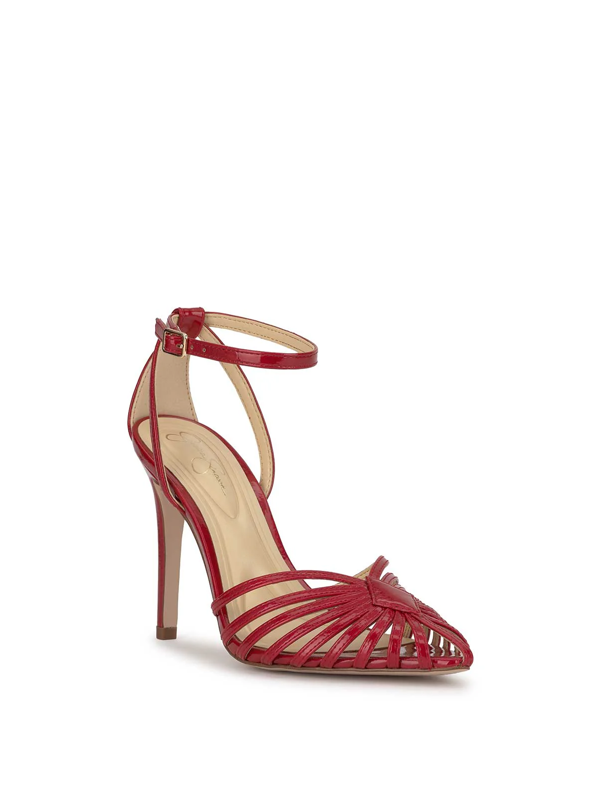 Paveri Pump in Red Muse - Image 4