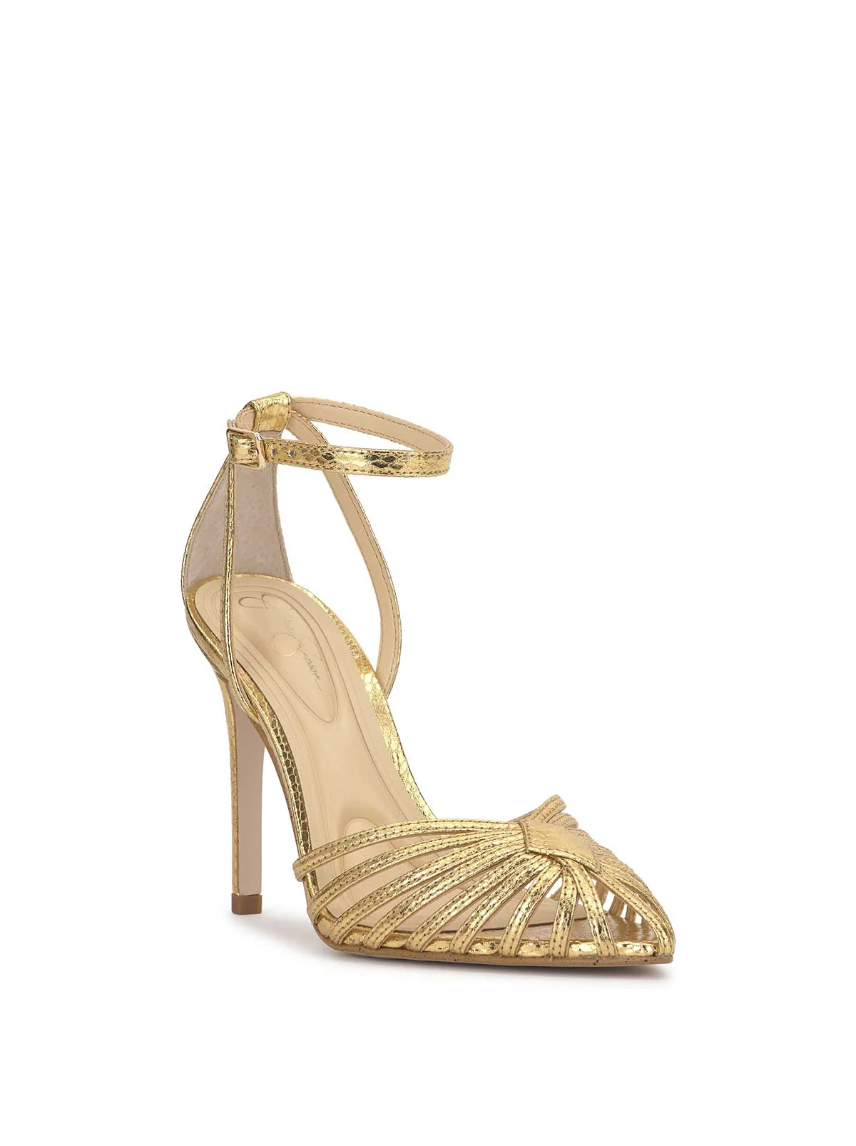 Paveri Pump in Gold - Image 4