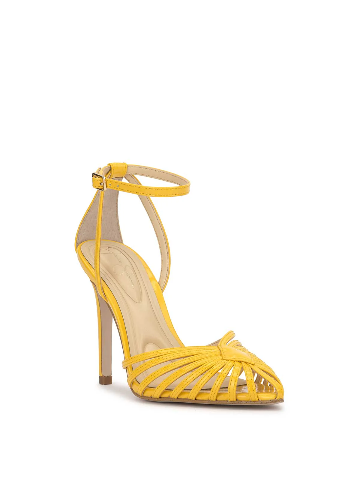 Paveri Pump in Golden Yellow - Image 4