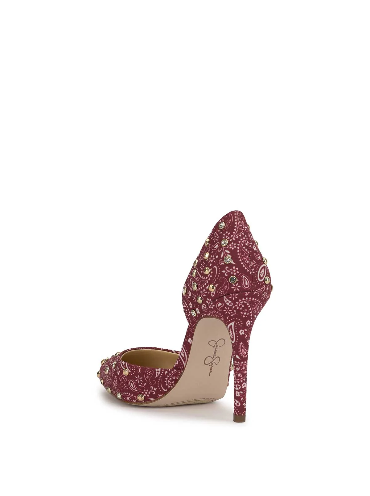 Prizma D'Orsay Pump in Red Bandana - Image 3