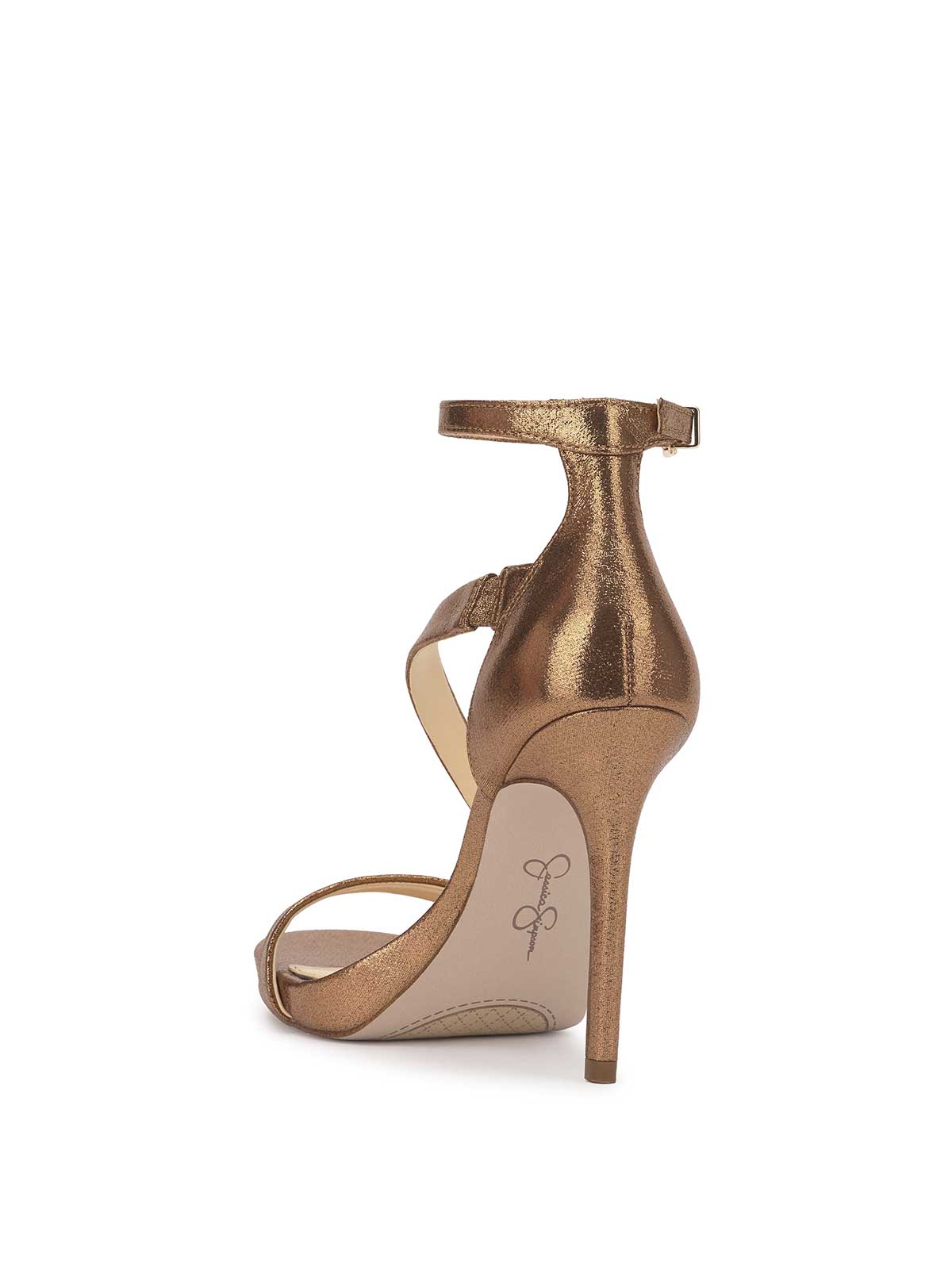 Rayli High Heel Sandal in Bronze - Image 3