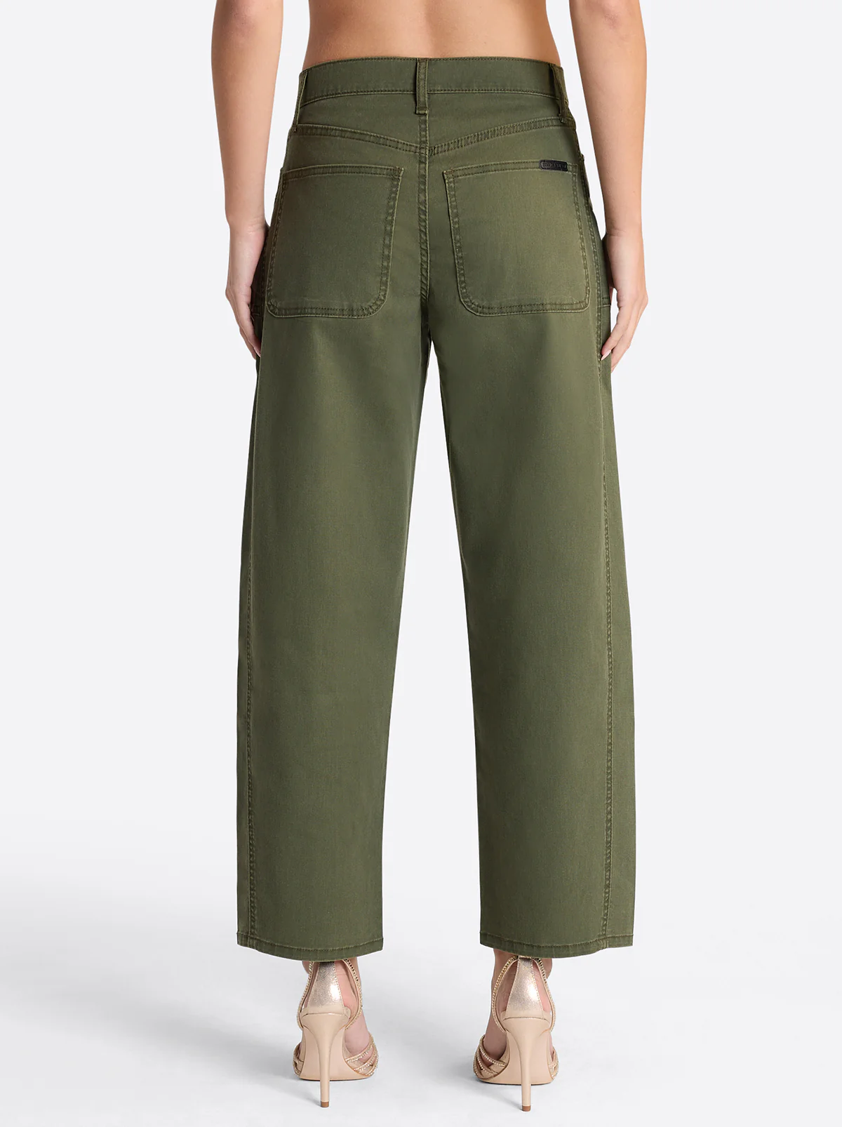 Relaxed Barrel Jeans in Forest Night - Image 4