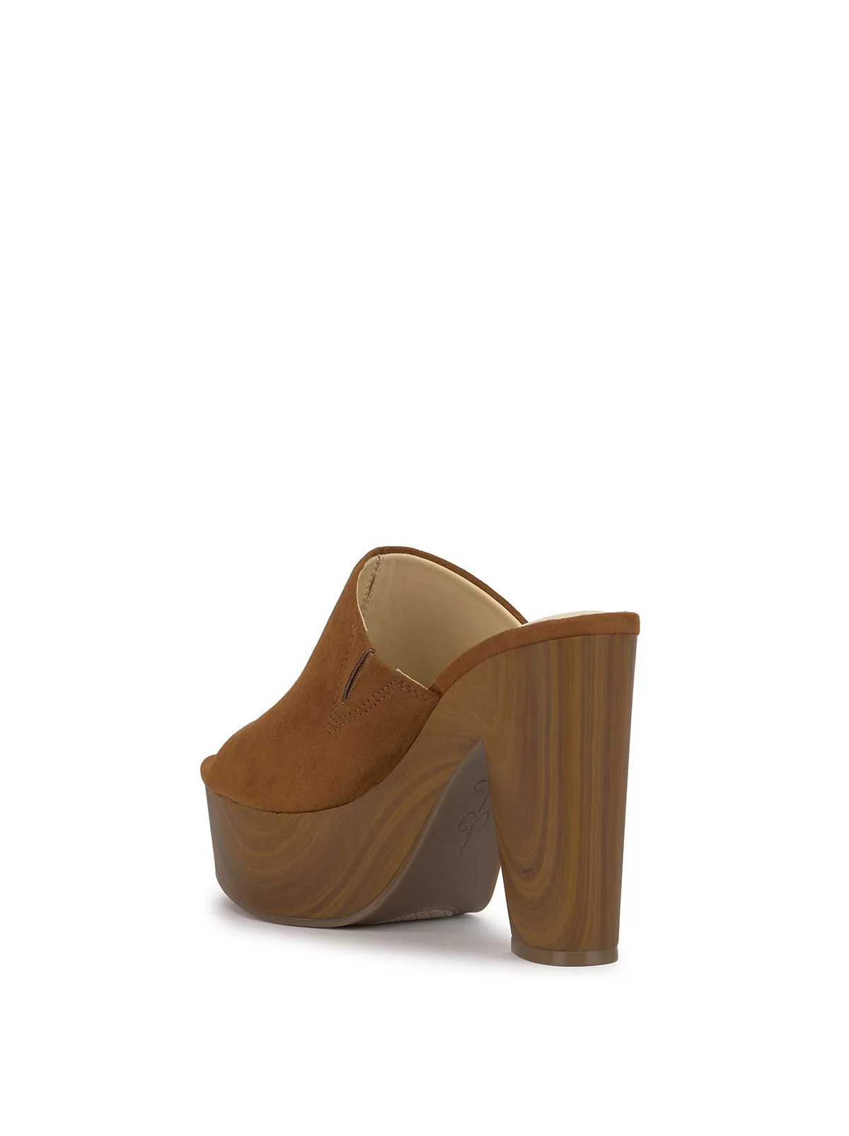 Shelbie Platform Slide in Tuscan Tan - Image 3