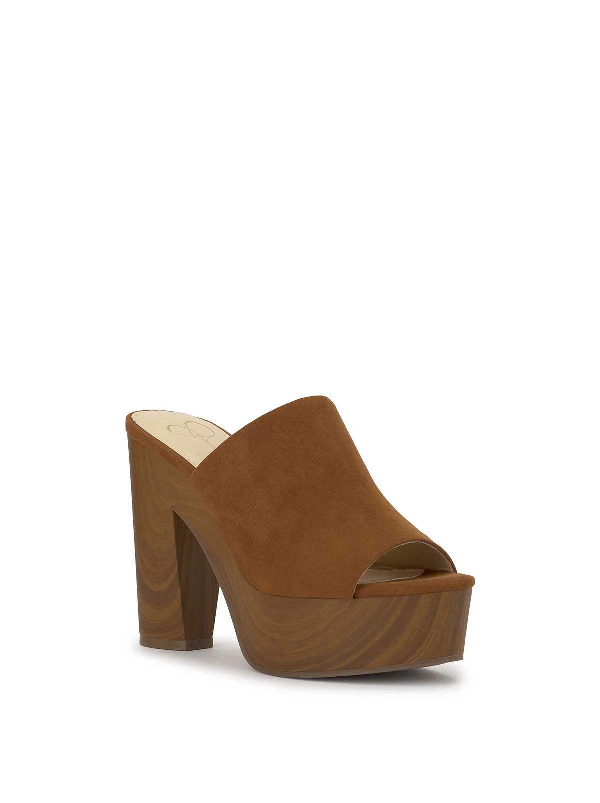 Shelbie Platform Slide in Tuscan Tan - Image 4