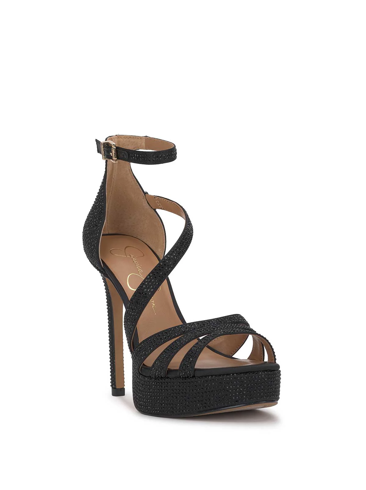 Shyremin Platform Sandal in Black - Image 4
