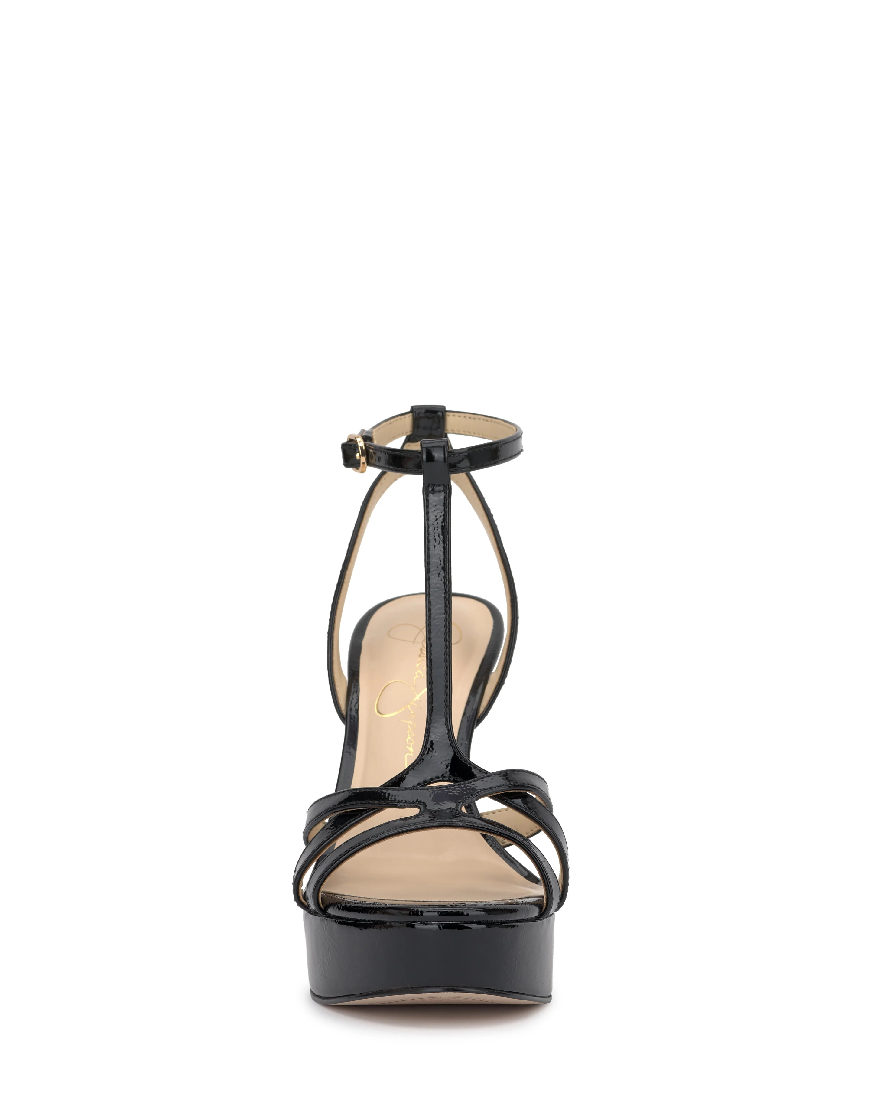 Sippete Platform Sandal in Black - Image 2