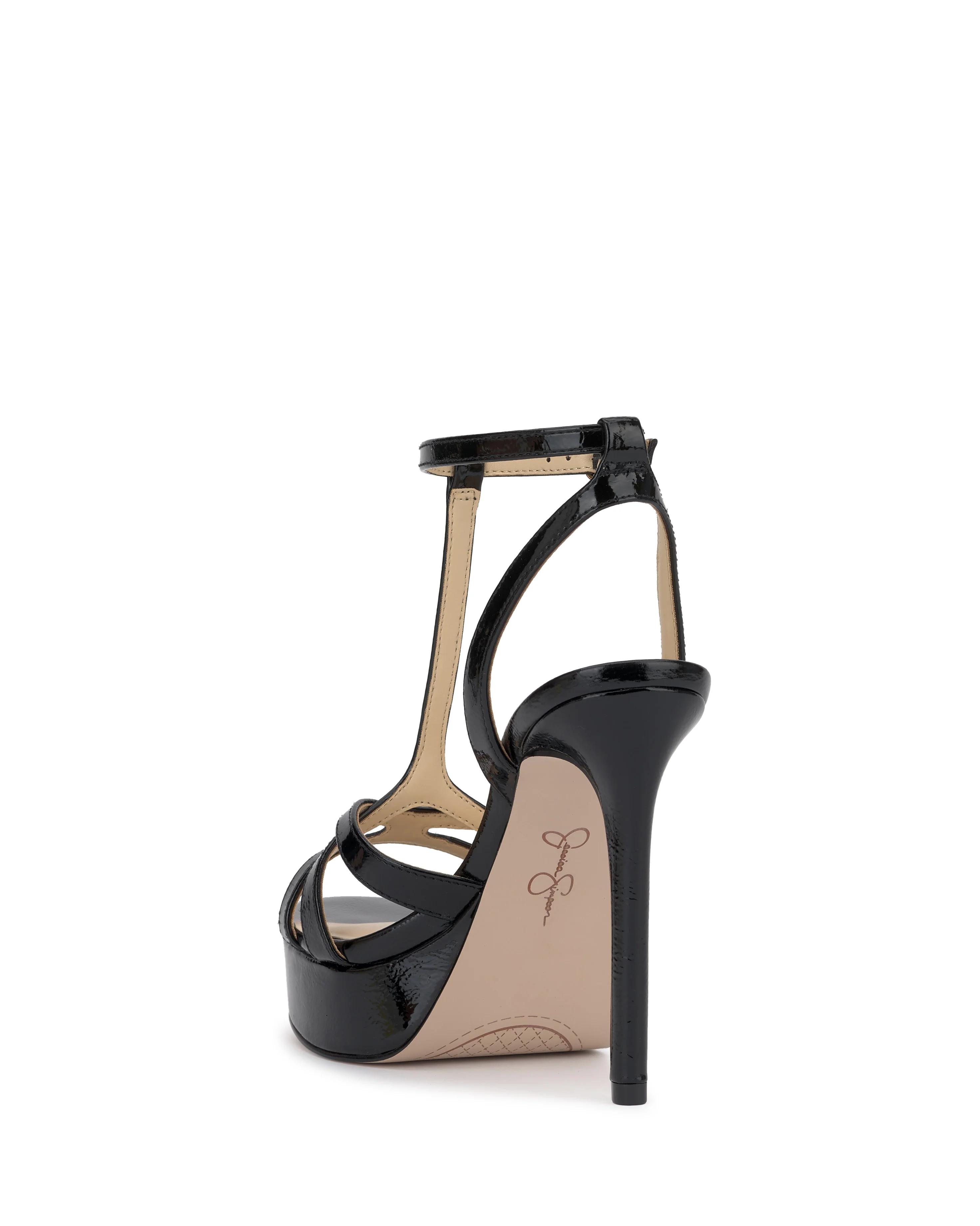 Sippete Platform Sandal in Black - Image 3