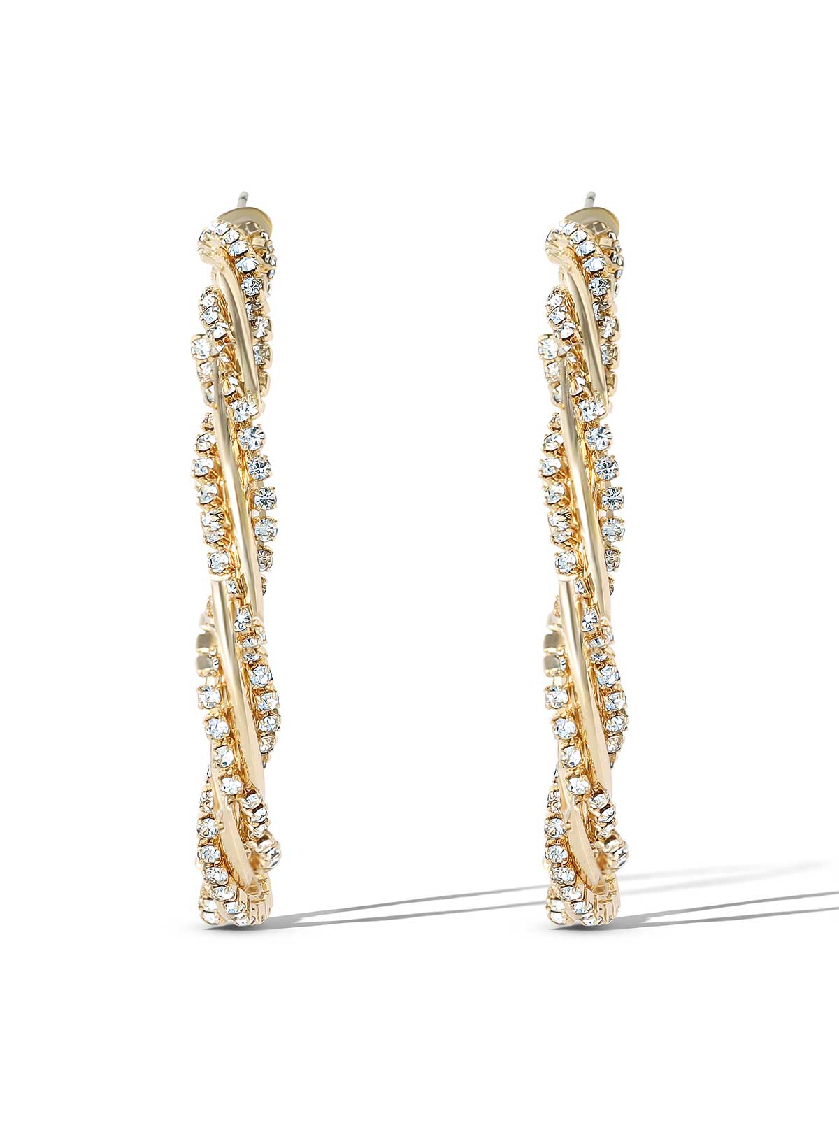Spiral Hoop Earrings - Image 3