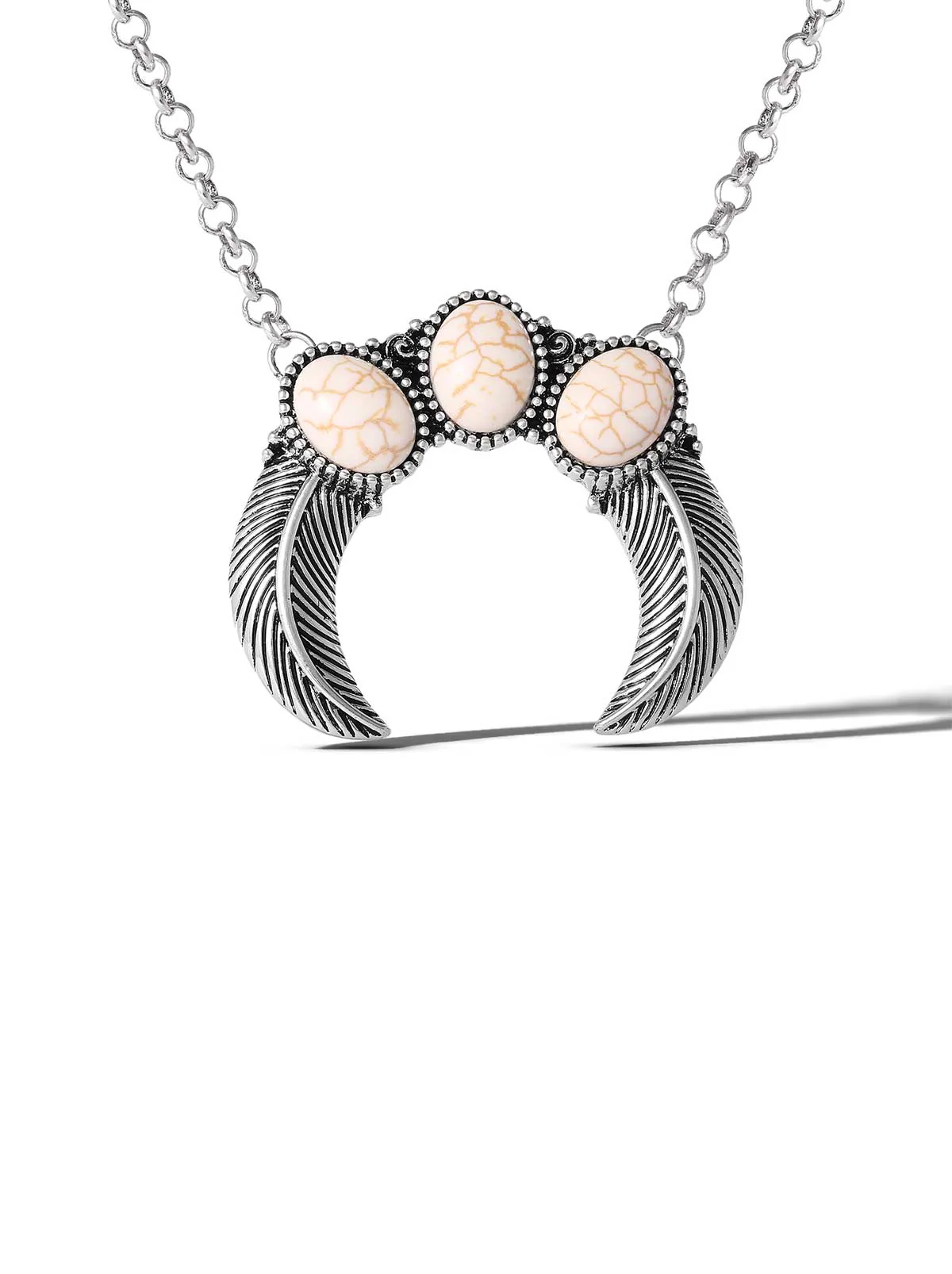 Stone Horn Necklace - Image 3