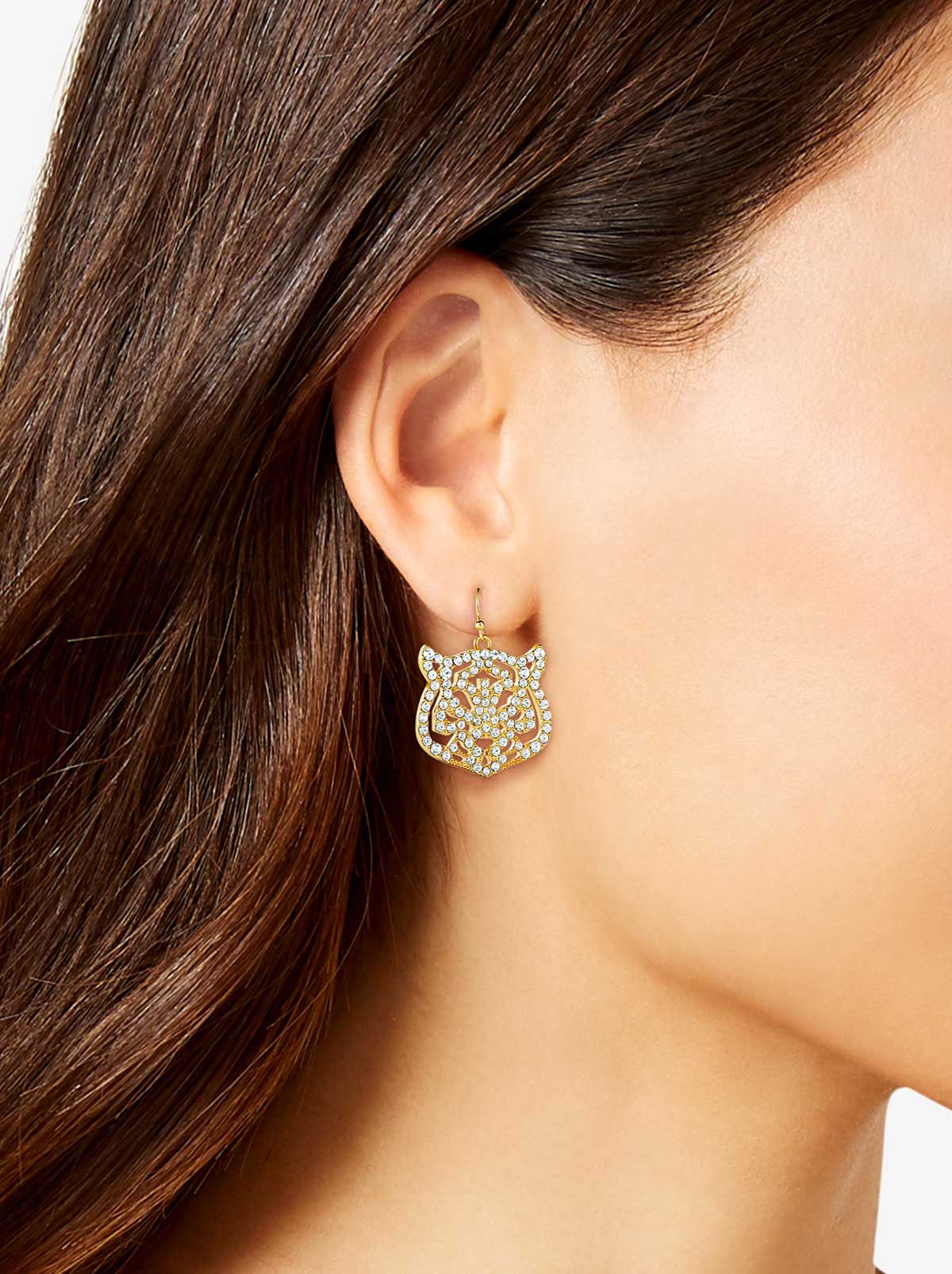 Tiger Drop Earrings - Image 3