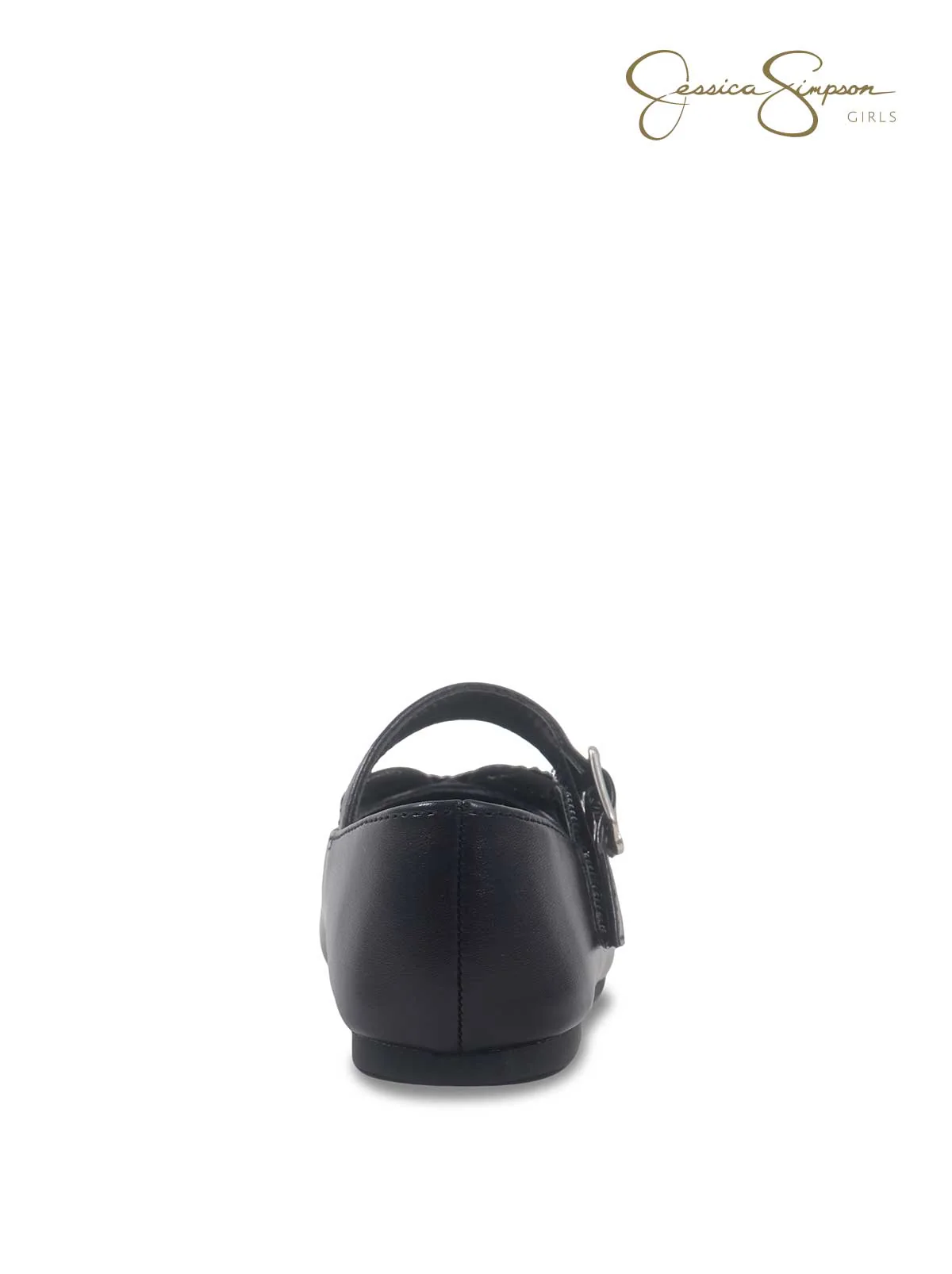 Toddler Amy Bow Ballet Flat in Black - Image 3