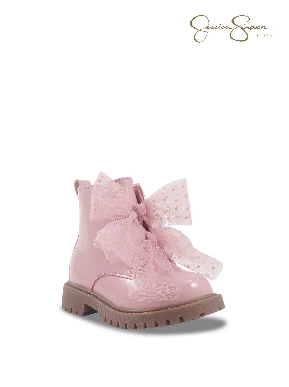 Toddler Daria Sneaker Double Bow in Blush - Image 3