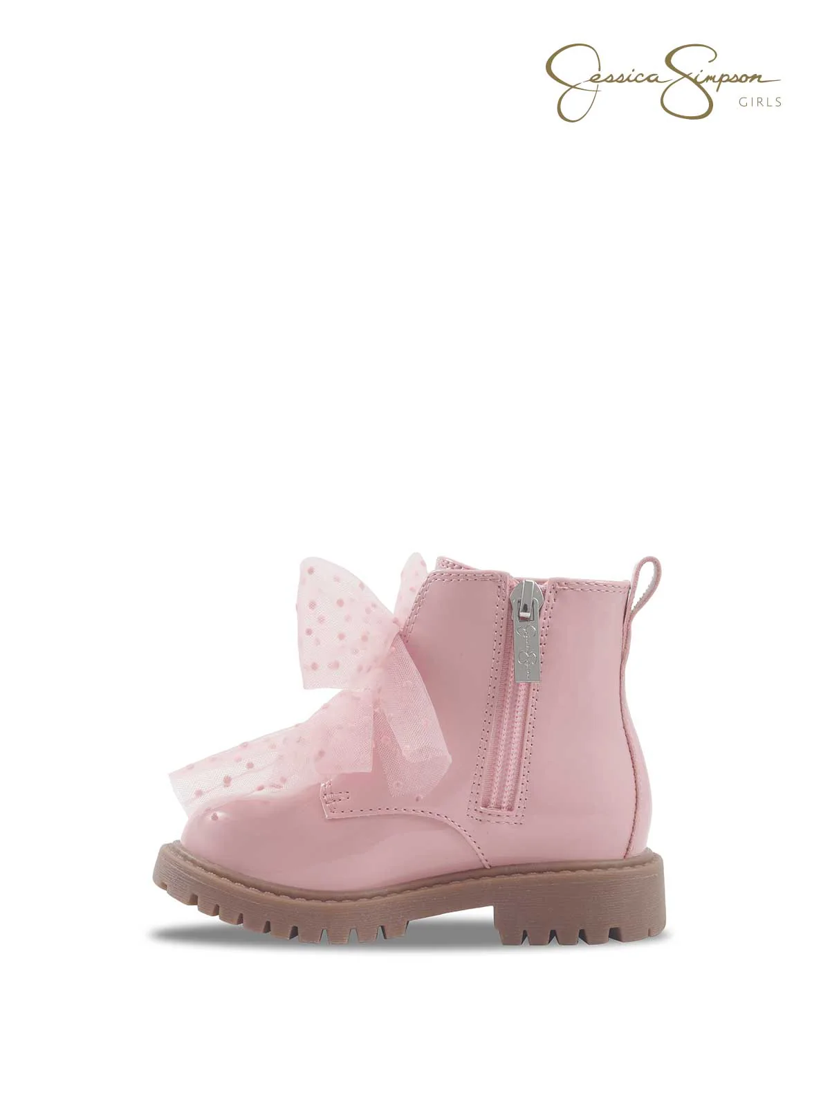 Toddler Daria Sneaker Double Bow in Blush - Image 4
